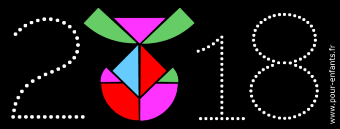 paques 2018 date coloriage dessin à imprimer tangram d'oeuf de Pâques
