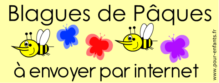 Pâques humour Envoyer des blagues par internet