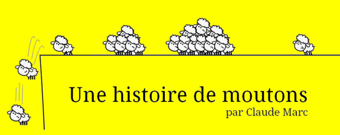 Histoire de moutons. Humour.