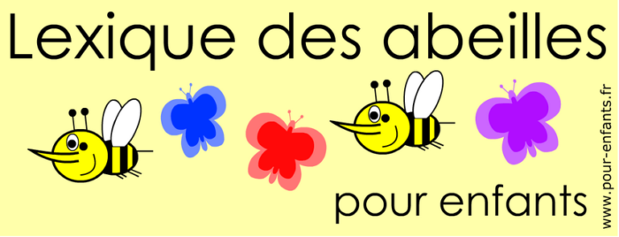 lexique des abeilles vocabulaire de la ruche pour enfants
