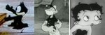 Dessins animés Betty Boop Félix le chat Popeye le marin Tom et Jerry