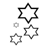  dessin d'étoile Noël coloroiage étoile de NOEL